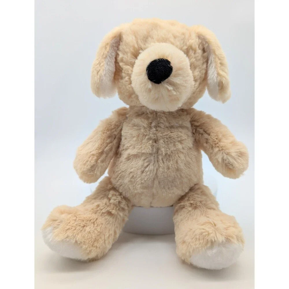 Carter's Tan Cream Puppy Dog Plush Stuffed Animal Musical Golden Retriever 10